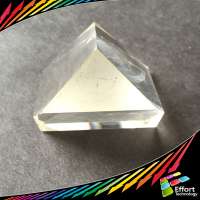 customize optical acrylic prism according to the customer's requirement